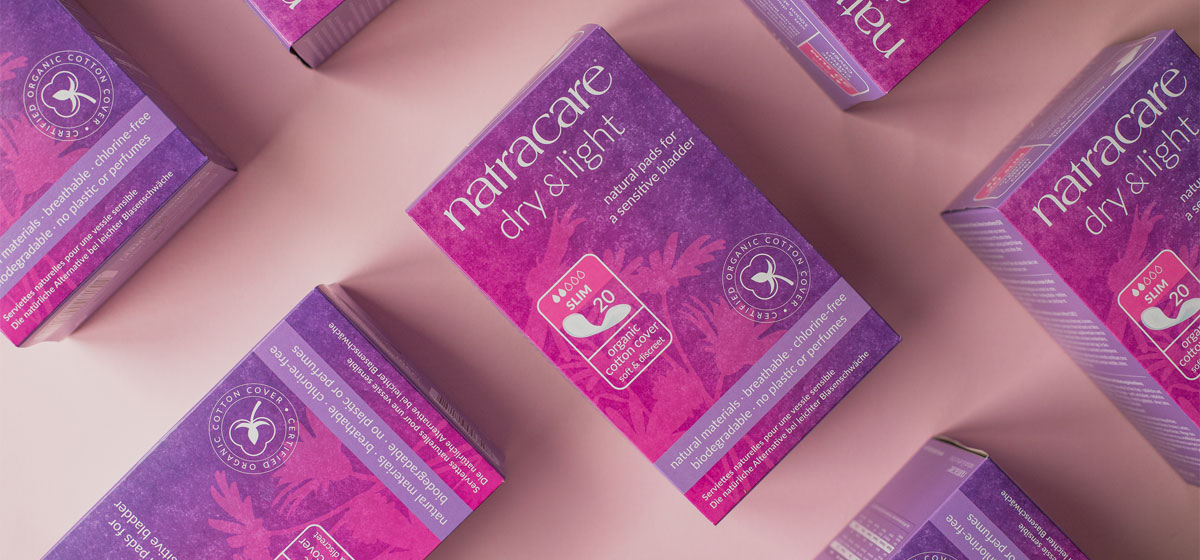 Natural Pads for Periods - Natracare Products