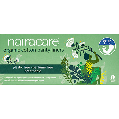 Natural Panty Liners with Organic Cotton - Natracare