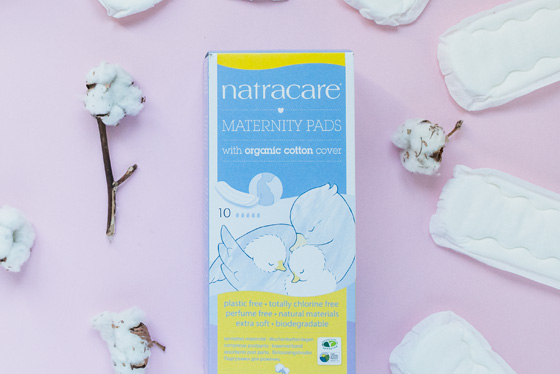 Natural Maternity Pads - Natracare Postpartum Care