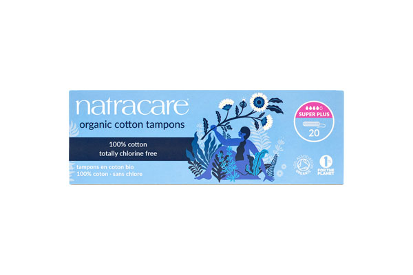 Rif care Organic Cotton Non-Applicator Tampons Super Absorbency